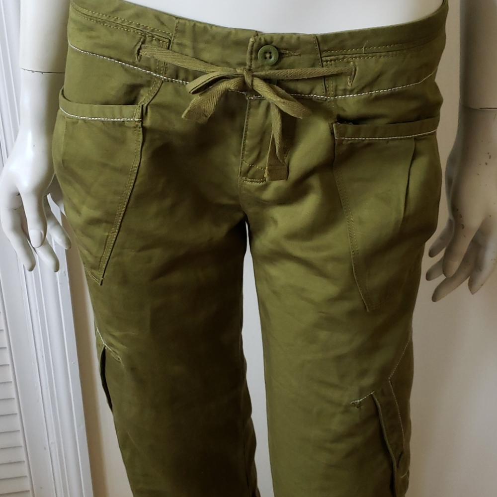 The North Face green pants size 6 - Picture 2 of 4